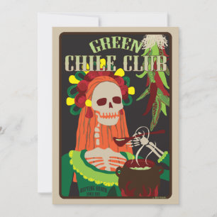 Invitación club de chile verde