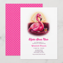 Club de Hottie Shots Flamenco Rosa Despedida de So