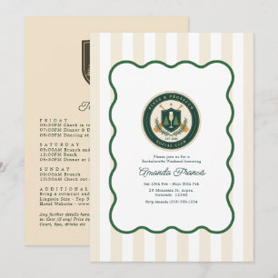 Invitación Club Social Pines & Prosecco Fin de Semana de Desp