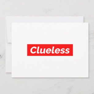 Invitación Clueless III
