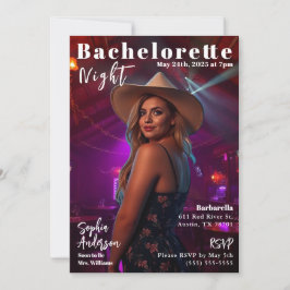 Invitación Cobertura de la revista Bachelorette Country