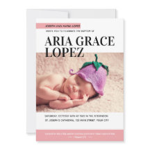 Cobertura de la revista Beber Baptismo