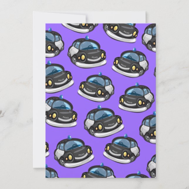 Invitación Coche de copas de época (Anverso)