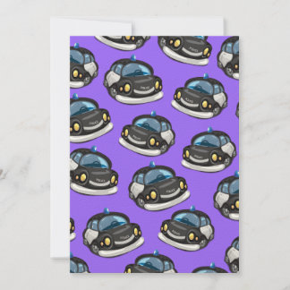 Invitación Coche de copas de época