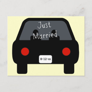 Invitación Coche de Recién Casados