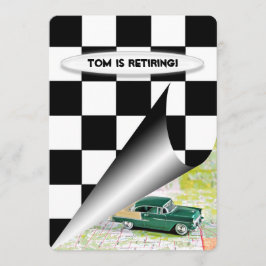 Invitación Coche viejo de retiro