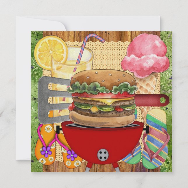 Invitación ¡Cocina barbacoa! SRF (Anverso)