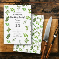 Cocina Culinaria Jardín Herbs Fiesta de cumpleaños