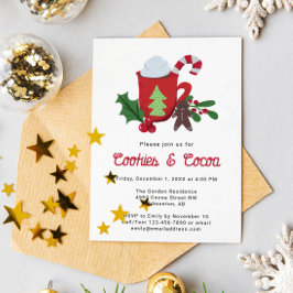 Invitación Cocinas y Navidades de cacao