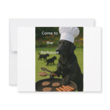 Cocinero de parrilla divertido Labrador Retriever