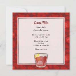 Invitación Cocktail Americano