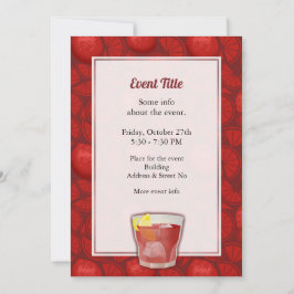 Invitación Cocktail Americano