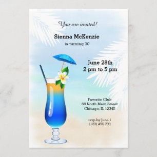 Invitación Cocktail de verano