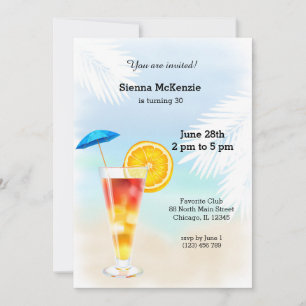 Invitación Cocktail de verano