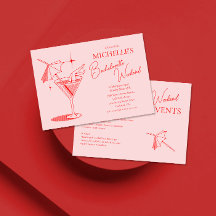 Cocktail Retro Bachelorette Weekend Itinerario