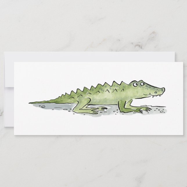Invitación Cocodrilo (Anverso)