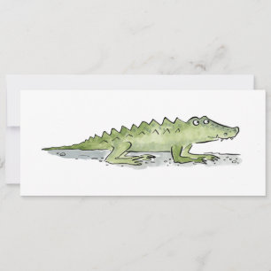 Invitación Cocodrilo