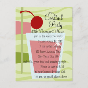 Invitación ¡Cóctel cordial!