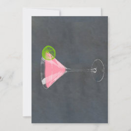 Invitación Cóctel cosmopolita