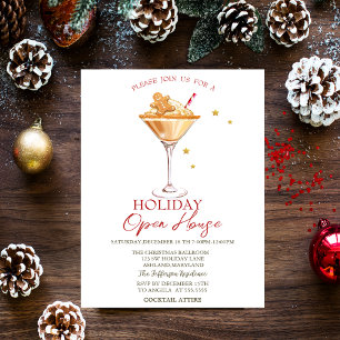 Invitación Cóctel de galleta de jengibre y pan de jengibre Fi