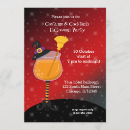 Invitación Cóctel de Halloween