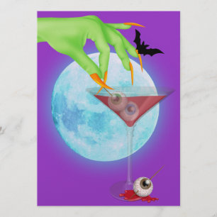 Invitación Cóctel de Halloween - SRF