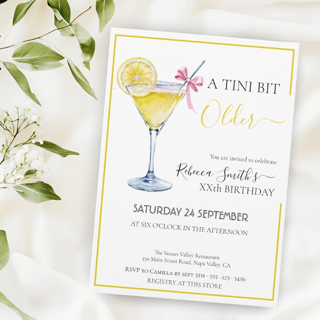 Invitación Cóctel de limón de Coquette Un poquito más viejo c (Subido por el creador)