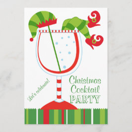 Invitación Cóctel del duende del navidad