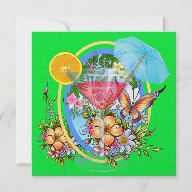 Invitación Cóctel Playa del Paraíso - SRF (Anverso)