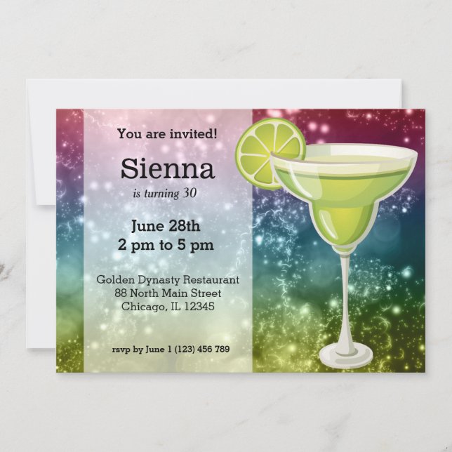 Invitación Cócteles (Anverso)
