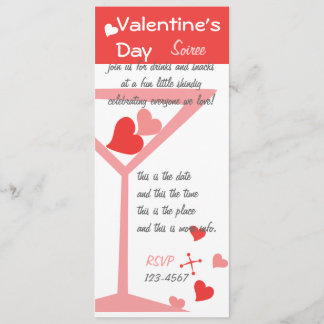 Invitación Cócteles de San Valentín