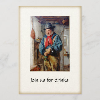 Invitación Cócteles irlandeses del fiesta de las bebidas del