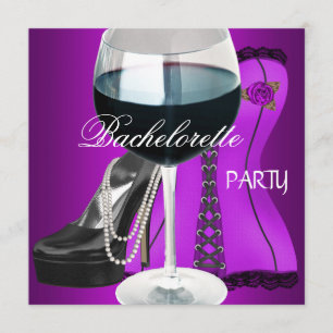 Invitación Cócteles para la Fiesta de Despedida de Soltera Co