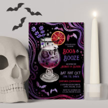 Cócteles y disfraces de Halloween para Boos y Booz