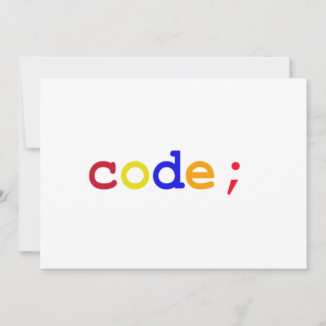 INVITACIÓN CÓDIGO (Anverso)