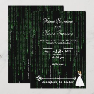 Invitación Código de matriz