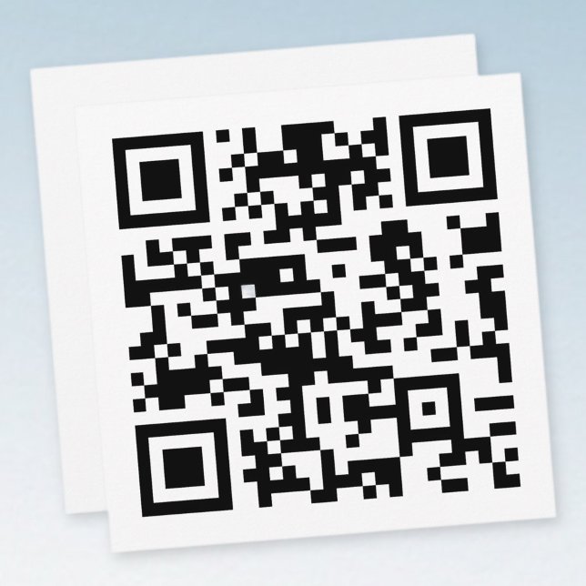 Invitación Código QR creado al instante (introduciendo su URL (Subido por el creador)