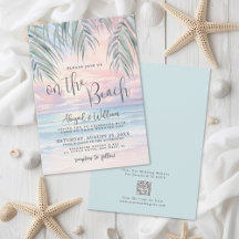 Código QR de Acuarela en la Boda de la Playa