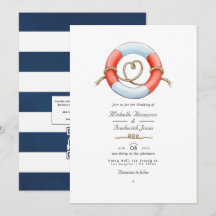 Código QR de acuarela RSVP Boda Náutica