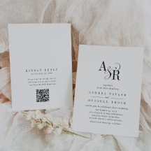 Código QR de ANDREA Clásico Elegante Chic Único pa