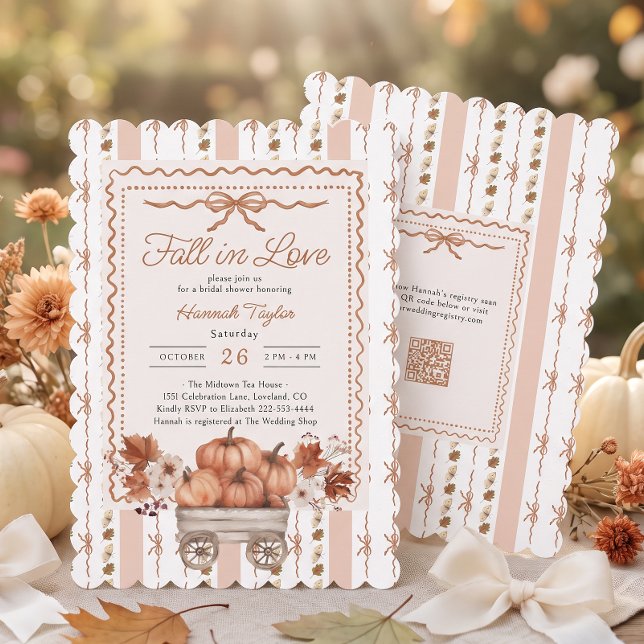 Invitación Código QR de Despedida de Soltera 'Enamorarse' (Subido por el creador)