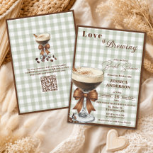 Código QR de Espresso para Despedida de Soltera 'E