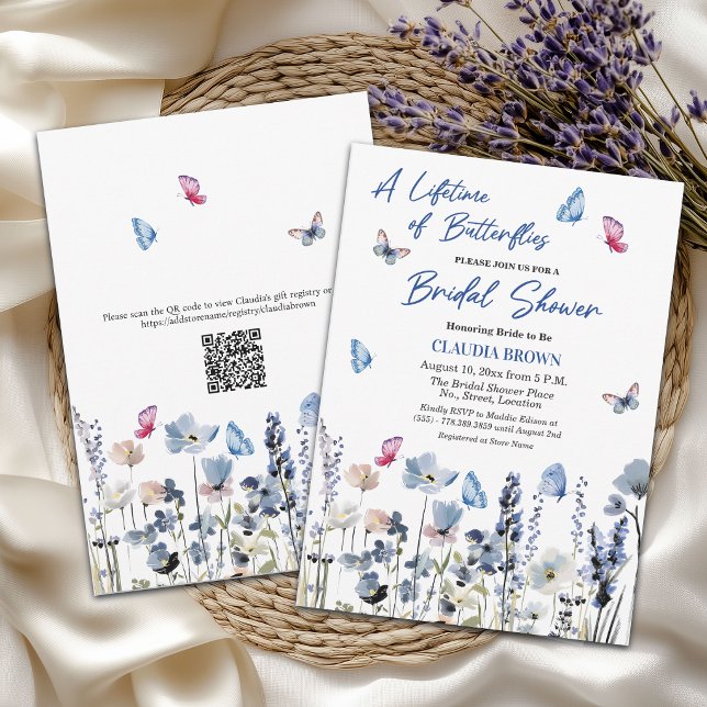 Invitación Código QR de Jacintos para Despedida de Soltera (Subido por el creador)
