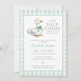 Invitación Código QR de la foto de Baby Shower neutra de Goos