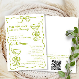 Invitación Código QR de Martinis Sucios Caprichosos para Fies