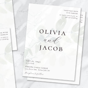 Invitación Código QR del Boda de guiones silenciados de Eucal