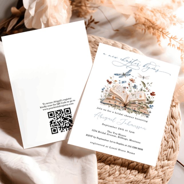 Invitación Código QR Libro Nuevo Capítulo Comienza Despedida  (Subido por el creador)