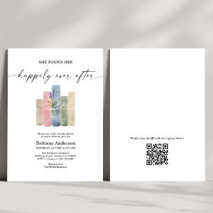 Invitación Código QR para Despedida de Soltera de Cuento de H