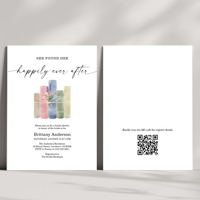 Invitación Código QR para Despedida de Soltera de Cuento de H (Subido por el creador)