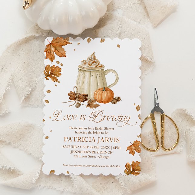 Invitación Código QR para la Despedida de Soltera de Otoño 'E (Subido por el creador)